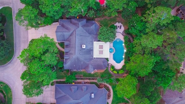34 S Taylor Point Dr, The Woodlands, TX 77382 - aerial overview of property's location