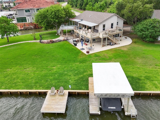 79 Lakeview Vlg, Conroe, TX 77356 - aerial view of property and surrounding area with a large body of water