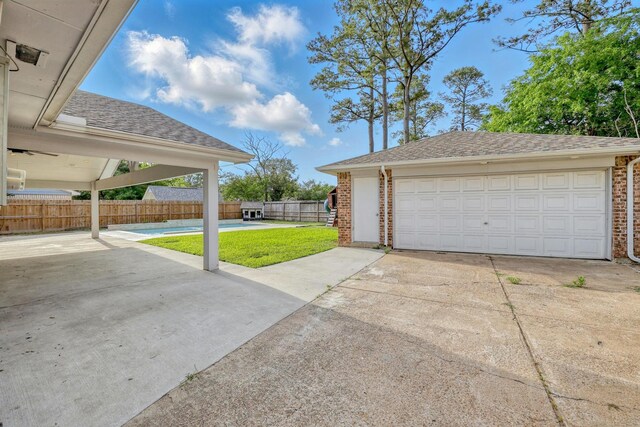 12318 Amado Dr, Houston, TX 77065 - view of detached garage
