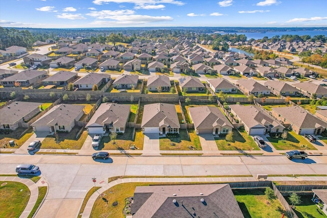 12225 Trumpetfish Dr, Conroe, TX 77304 - aerial perspective of suburban area