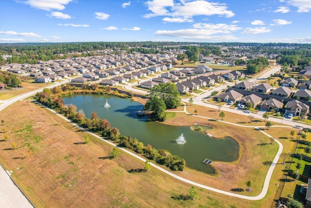 12225 Trumpetfish Dr, Conroe, TX 77304 - aerial view of property and surrounding area with nearby suburban area and a nearby body of water