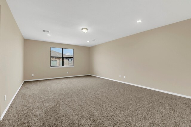 17306 Legend Brook Ct, Tomball, TX 77375 - unfurnished room with carpet floors, baseboards, and recessed lighting