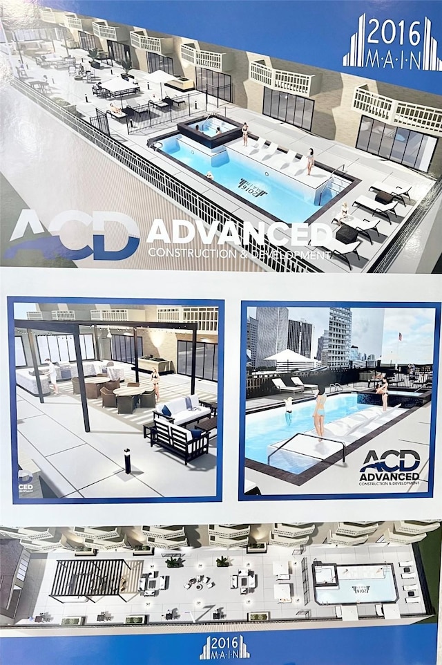 2016 Main St Unit Ph3, Houston, TX 77002 - view of marketing collateral with multiple images