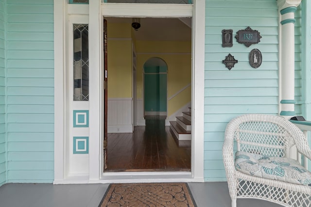 1827 Ball St, Galveston, TX 77550 - view of exterior entry featuring a surveillance system