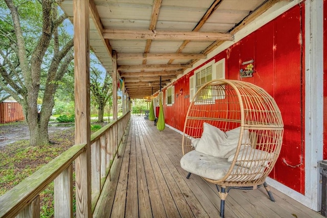 7027 Iowa Colony Blvd, Rosharon, TX 77583 - view of deck
