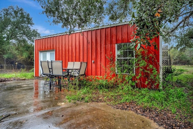 7027 Iowa Colony Blvd, Rosharon, TX 77583 - view of outbuilding featuring outdoor dining space
