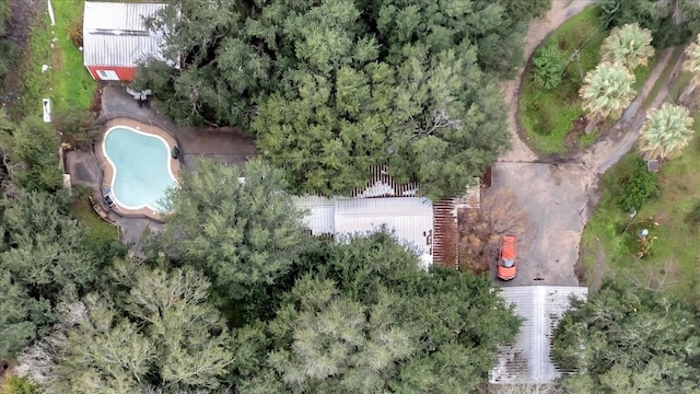 7027 Iowa Colony Blvd, Rosharon, TX 77583 - aerial overview of property's location with a pool