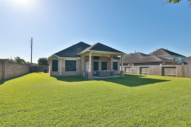15623 Lavender Bay Ln, Cypress, TX 77429 - back of property featuring brick siding