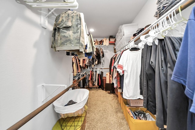 4827 San Gregorio Ln, Katy, TX 77493 - walk in closet featuring carpet