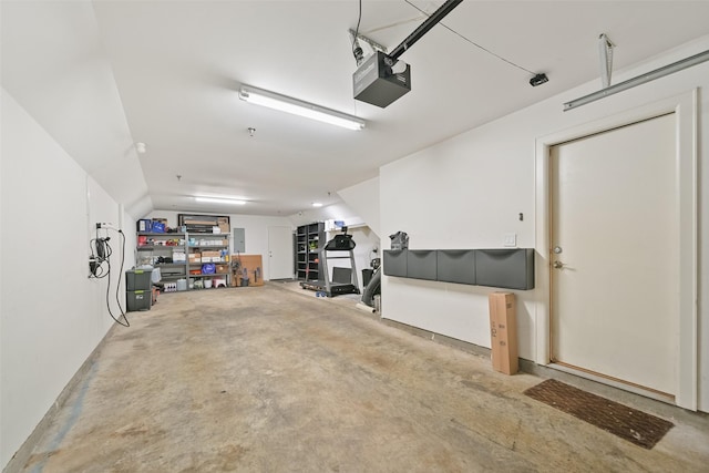 8715 Meadowcroft Dr Unit 1002, Houston, TX 77063 - garage with a garage door opener
