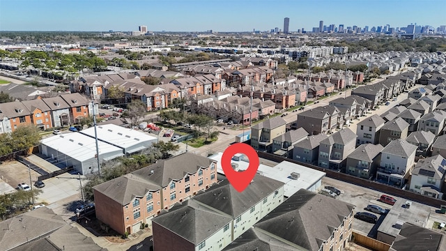 8715 Meadowcroft Dr Unit 1002, Houston, TX 77063 - bird's eye view of a view of skyline