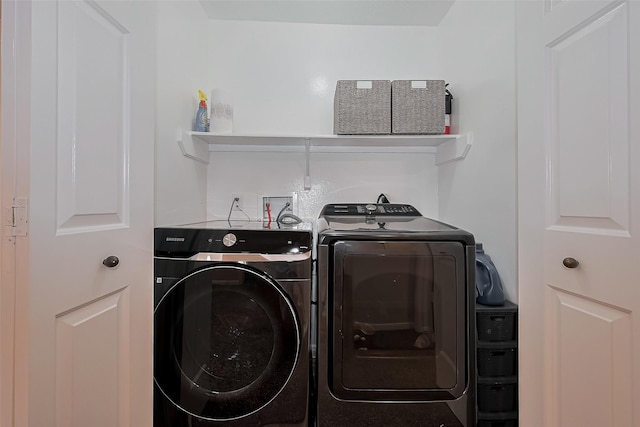 22627 Williamschase Dr, Katy, TX 77449 - washroom with independent washer and dryer