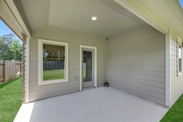 17723 Sapphire Pines Dr, New Caney, TX 77357 - view of patio / terrace featuring fence