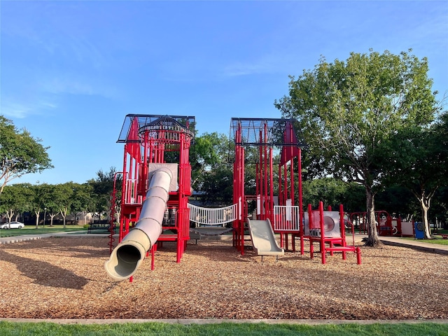 view of communal playground