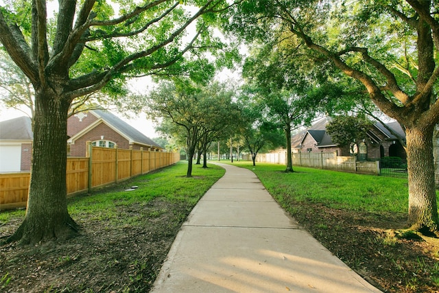 view of community