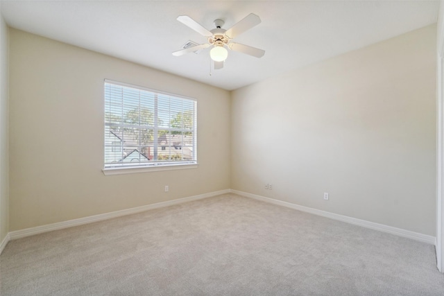 1706 Lofty Maple Trl, Houston, TX 77345 - unfurnished room featuring carpet, baseboards, and a ceiling fan