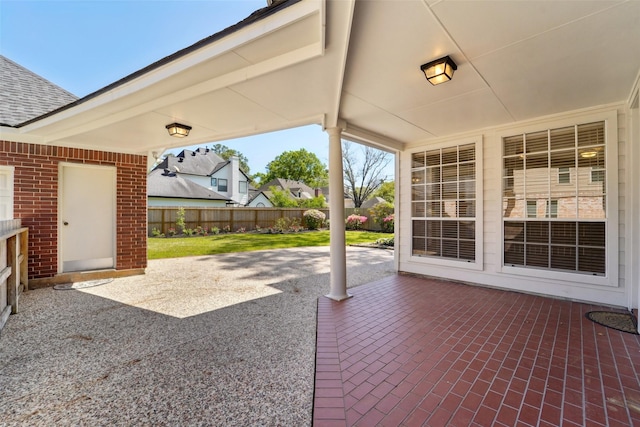 1706 Lofty Maple Trl, Houston, TX 77345 - view of patio / terrace with fence