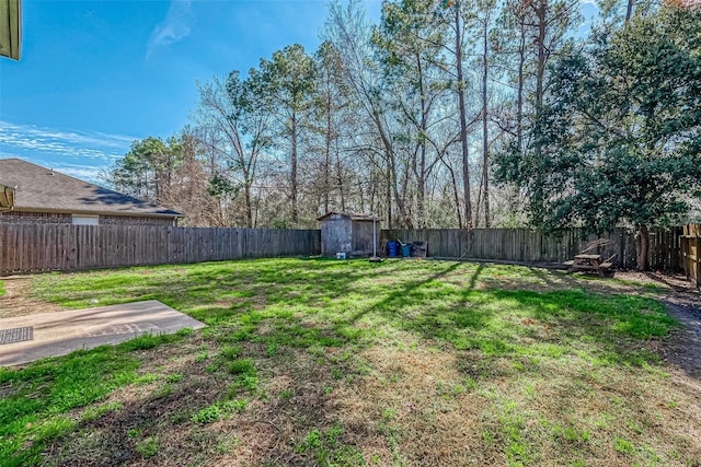 23123 Sandpiper Trl, Spring, TX 77373 - view of yard with a shed and an outbuilding