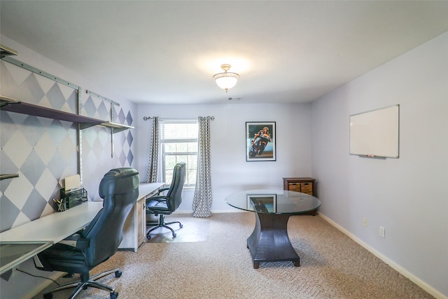 101 N Hall Dr, Sugar Land, TX 77478 - carpeted office with baseboards