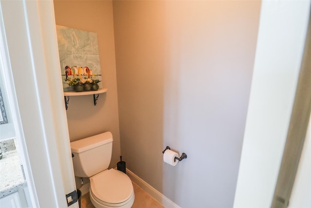 101 N Hall Dr, Sugar Land, TX 77478 - bathroom featuring toilet and baseboards