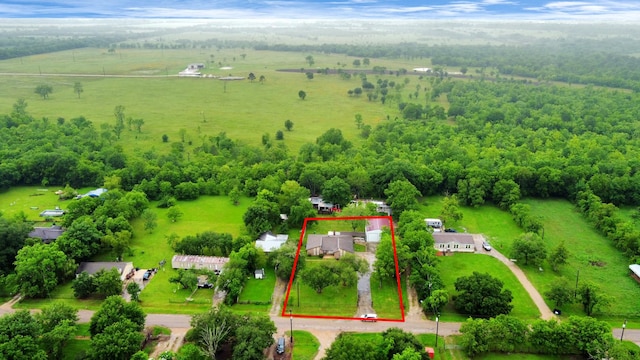 2257 County Road 206, Alvin, TX 77511 - view of property location with property boundaries highlighted