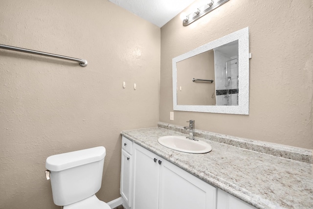 2257 County Road 206, Alvin, TX 77511 - bathroom featuring vanity and toilet