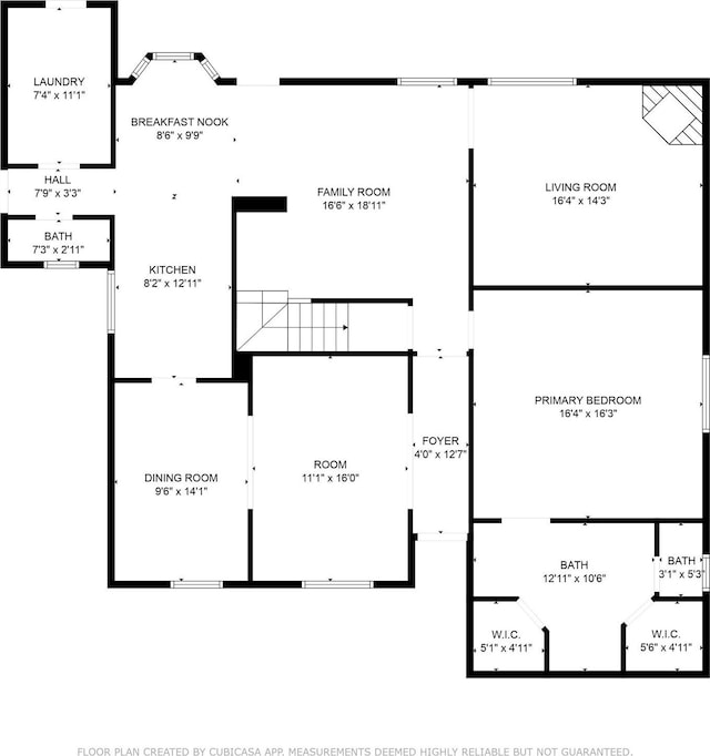 1223 Green Briar Dr, Huntsville, TX 77340 - home floor plan