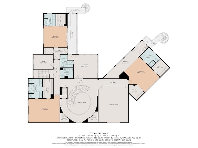 8618 Stable Crest Blvd, Houston, TX 77024 - room layout