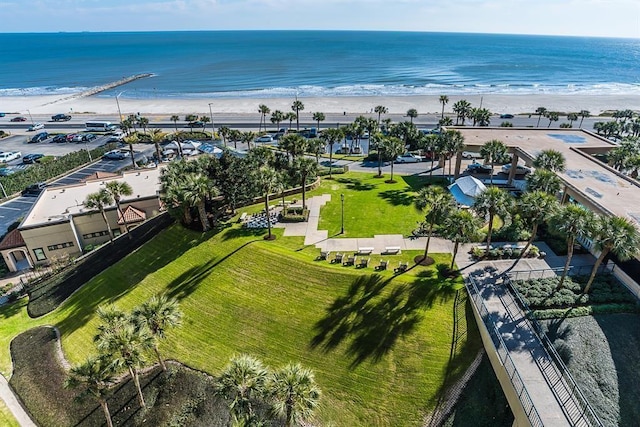 5220 Seawall Blvd Unit 1231, Galveston, TX 77551 - aerial view of unending shoreline