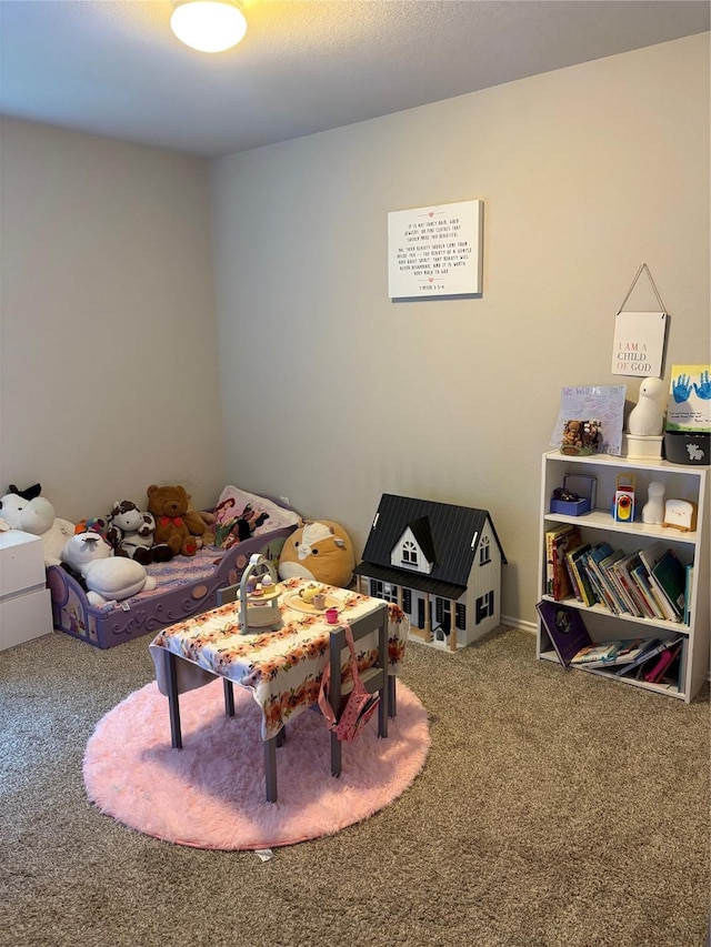16916 Rich Pines Dr, Conroe, TX 77302 - recreation room with carpet flooring