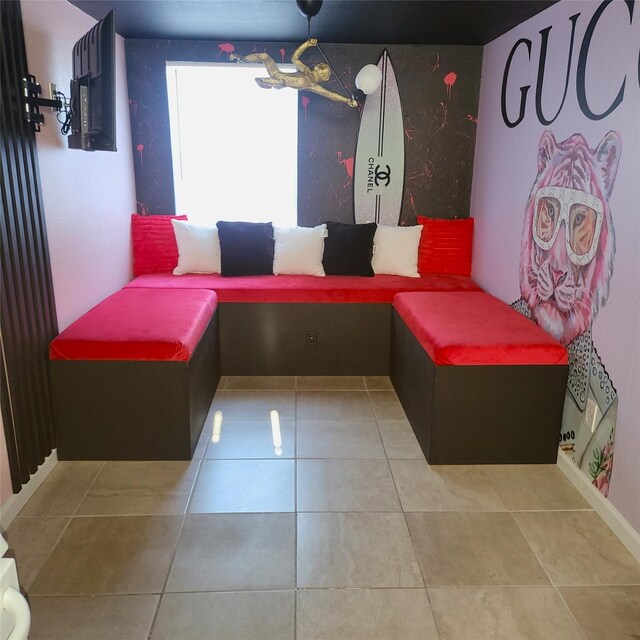 223 Adams St, Houston, TX 77011 - recreation room featuring tile patterned flooring