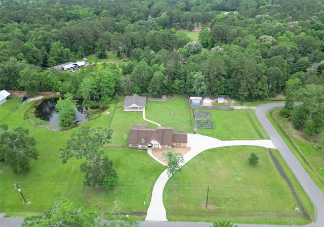 309 County Road 3665 E, Splendora, TX 77372 - aerial view of a forest
