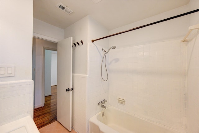 4538 Warm Springs Rd, Houston, TX 77035 - full bathroom featuring bathing tub / shower combination and tile patterned floors