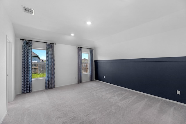 9639 Sterling Arbor Dr, Baytown, TX 77521 - carpeted spare room featuring recessed lighting and baseboards