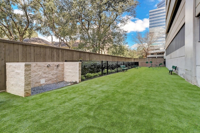 view of yard