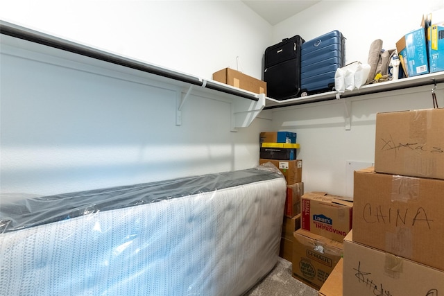 view of storage