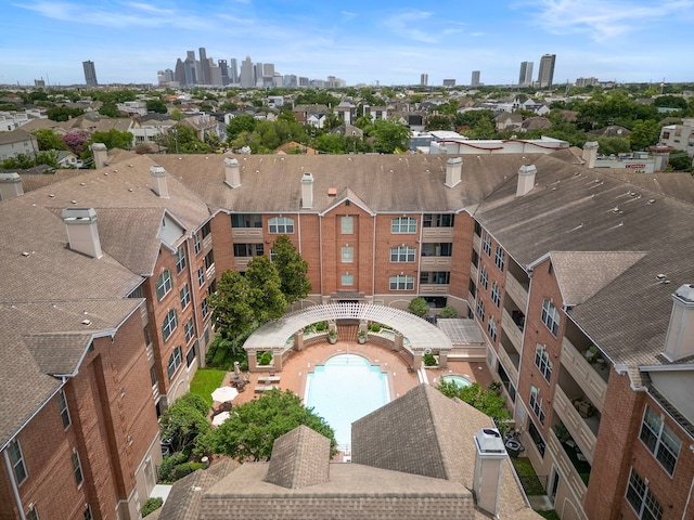 2111 Welch St Unit B212, Houston, TX 77019 - bird's eye view of a skyline view