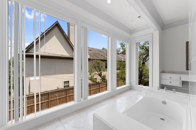 6104 San Felipe St, Houston, TX 77057 - view of unfurnished sunroom