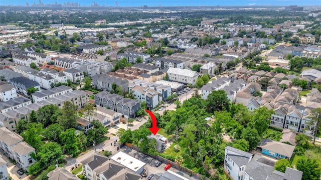 1227 W 25th St, Houston, TX 77008 - aerial view of property's location