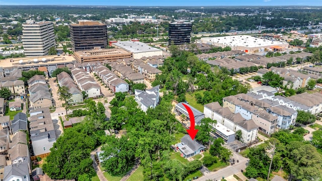1227 W 25th St, Houston, TX 77008 - aerial view