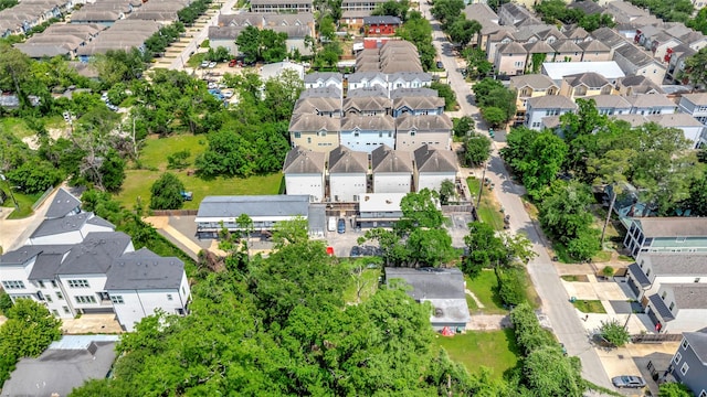 1227 W 25th St, Houston, TX 77008 - aerial perspective of suburban area