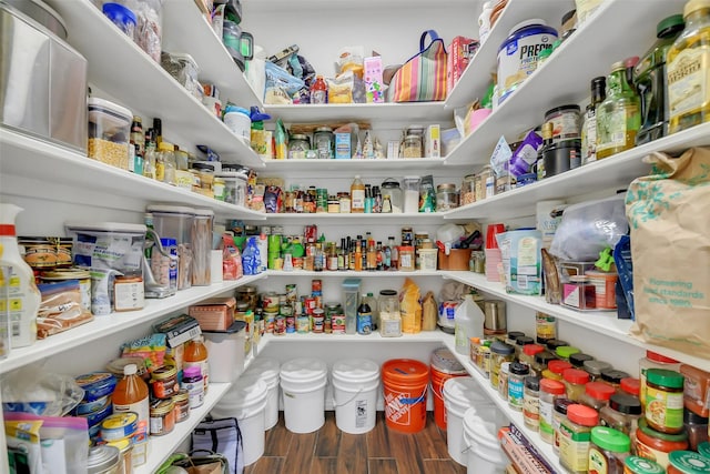 view of pantry