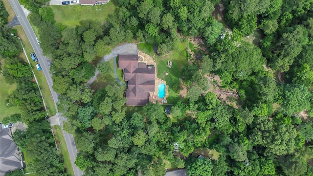 aerial view of property and surrounding area