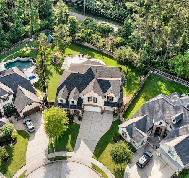 514 Chirping Sparrow Ct, Pinehurst, TX 77362 - aerial view