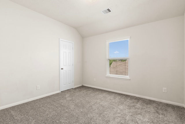 30722 Lavender Trace Dr, Spring, TX 77386 - carpeted spare room with baseboards and lofted ceiling