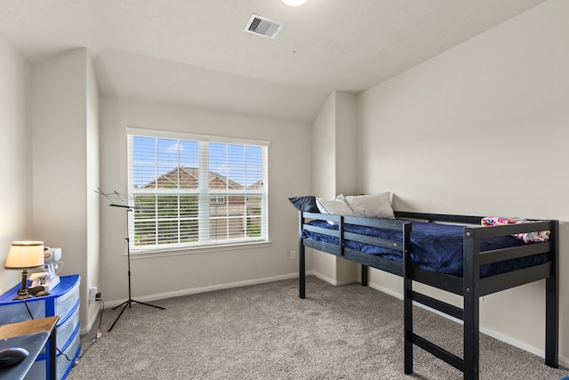 30722 Lavender Trace Dr, Spring, TX 77386 - bedroom featuring carpet, baseboards, and lofted ceiling