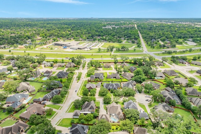 54 Scotch Pine Ct, Lake Jackson, TX 77566 - aerial view of residential area