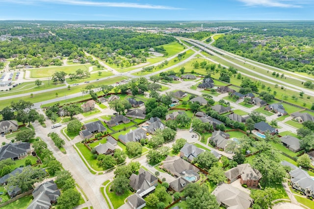 54 Scotch Pine Ct, Lake Jackson, TX 77566 - aerial perspective of suburban area