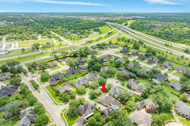 54 Scotch Pine Ct, Lake Jackson, TX 77566 - bird's eye view