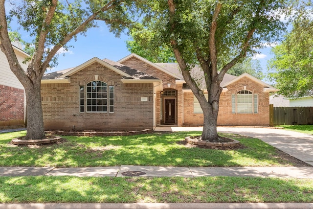 1203 Alexandria Ct, Richmond, TX 77406 - view of front of home with brick siding